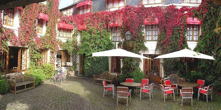 Hotel de France Saint-Vaast-la-Hougue Exterior foto
